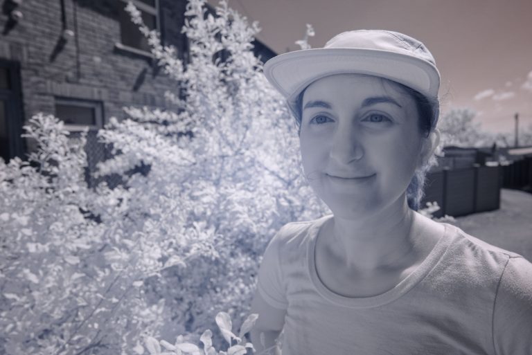 Lots of different looks can be achieved by filming in infrared - but the base image will look very milky and low contrast to start with.